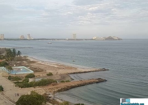 Apartamento en Porlamar Centro con Vista al mar